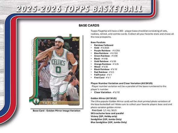 2025-26 Topps Basketball Hobby Box
