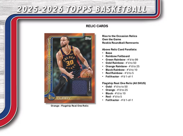 2025-26 Topps Basketball Hobby Box