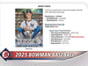 2025 Bowman Baseball Blaster Box