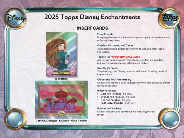 2025 Topps Disney Wonder Hobby Box