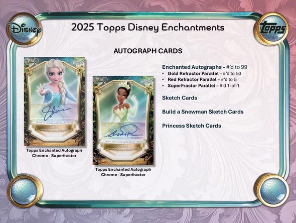 2025 Topps Disney Wonder Hobby Box