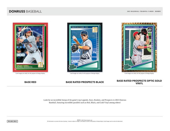 2025 Panini Donruss Baseball Hobby Box