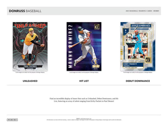 2025 Panini Donruss Baseball Hobby Box