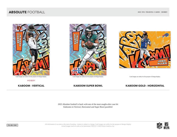 2025 Panini Absolute Football Hobby Box