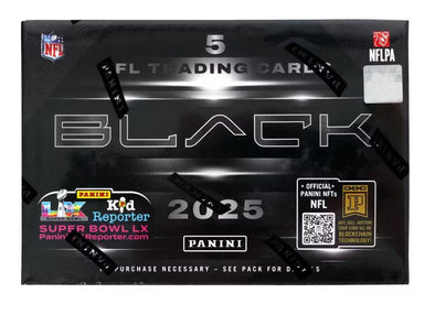 2025 Panini Black Football Hobby Box