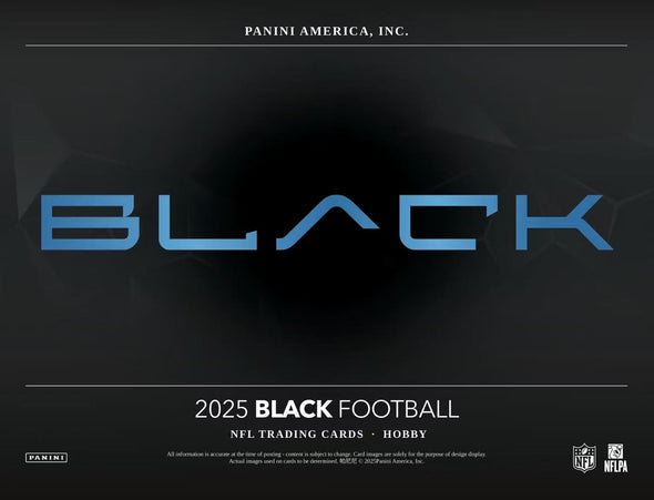 2025 Panini Black Football Hobby Box