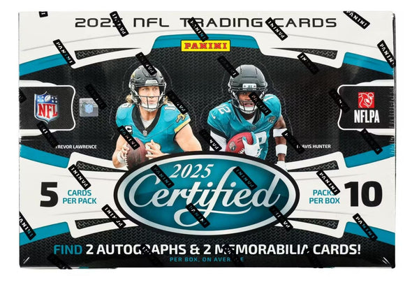 2025 Panini Certified Football Hobby Box
