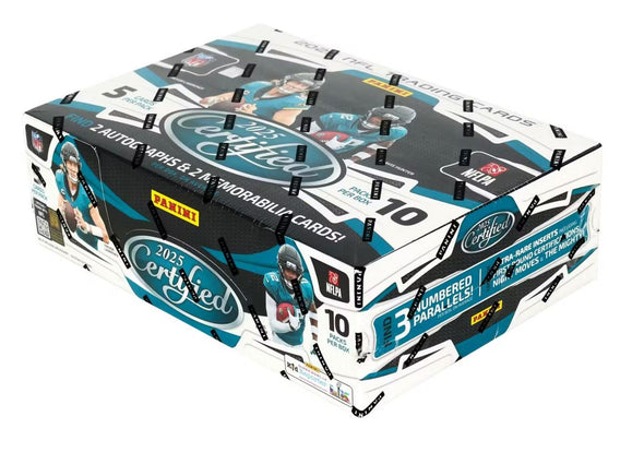 2025 Panini Certified Football Hobby Box