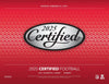 2025 Panini Certified Football Hobby Box