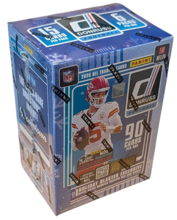 2025 Panini Donruss Football Holiday Blaster Box