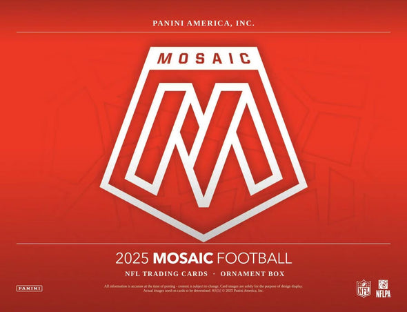 2025 Panini Mosaic Football Ornament Box