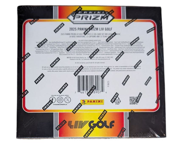 2025 Panini Prizm LIV Golf Hobby Box