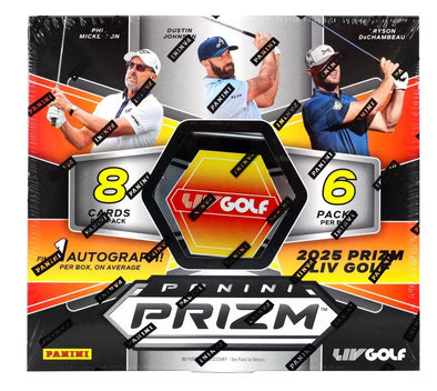2025 Panini Prizm LIV Golf Hobby Box