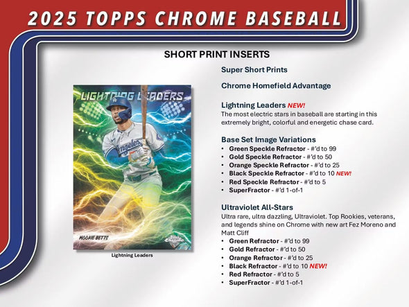 2025 Topps Chrome Baseball Mega Box