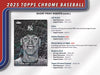 2025 Topps Chrome Baseball Mega Box