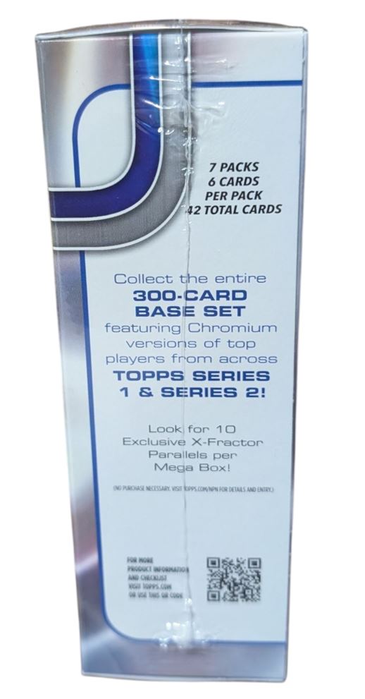 2025 Topps Chrome Baseball Mega Box