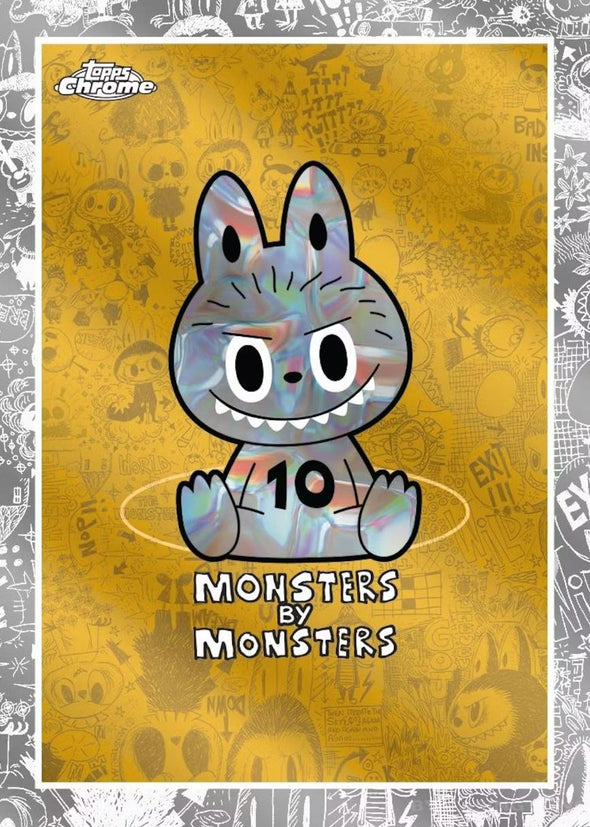 その他 2025 Topps Chrome Labubu 1box 2025 Topps Chrome Labubu 10th Anniversary Hobby Box – Trading Card