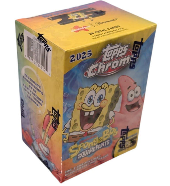 2025 Topps Chrome SpongeBob Blaster Box