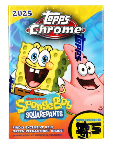 2025 Topps Chrome SpongeBob Blaster Box