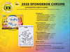 2025 Topps Chrome SpongeBob Blaster Box
