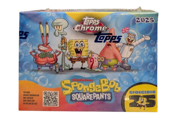2025 Topps Chrome SpongeBob Blaster Box