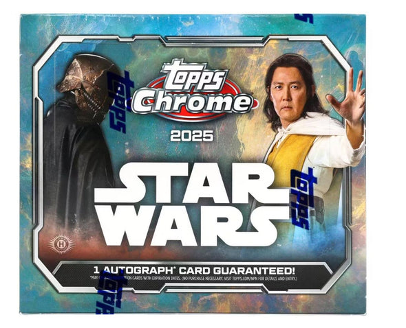 2025 Topps Chrome Star Wars Hobby Box