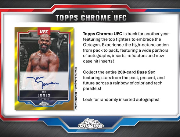 2025 Topps Chrome UFC Mega Box