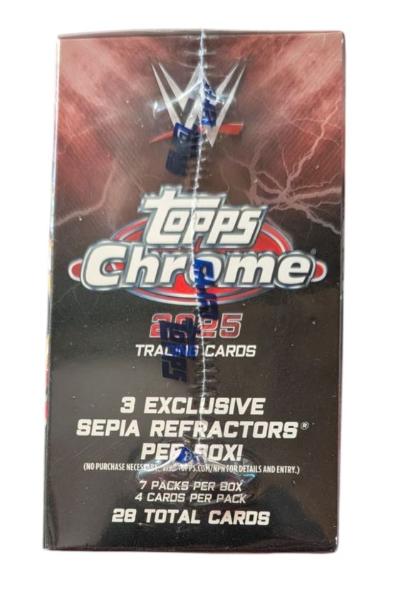 2025 Topps Chrome WWE Blaster Box