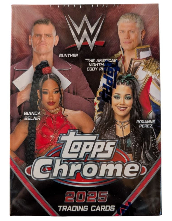 2025 Topps Chrome WWE Blaster Box