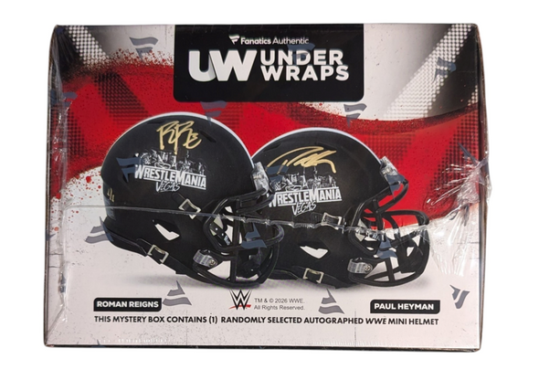 2026 Fanatics WWE Under Wraps WrestleMania 42 Autographed Mystery