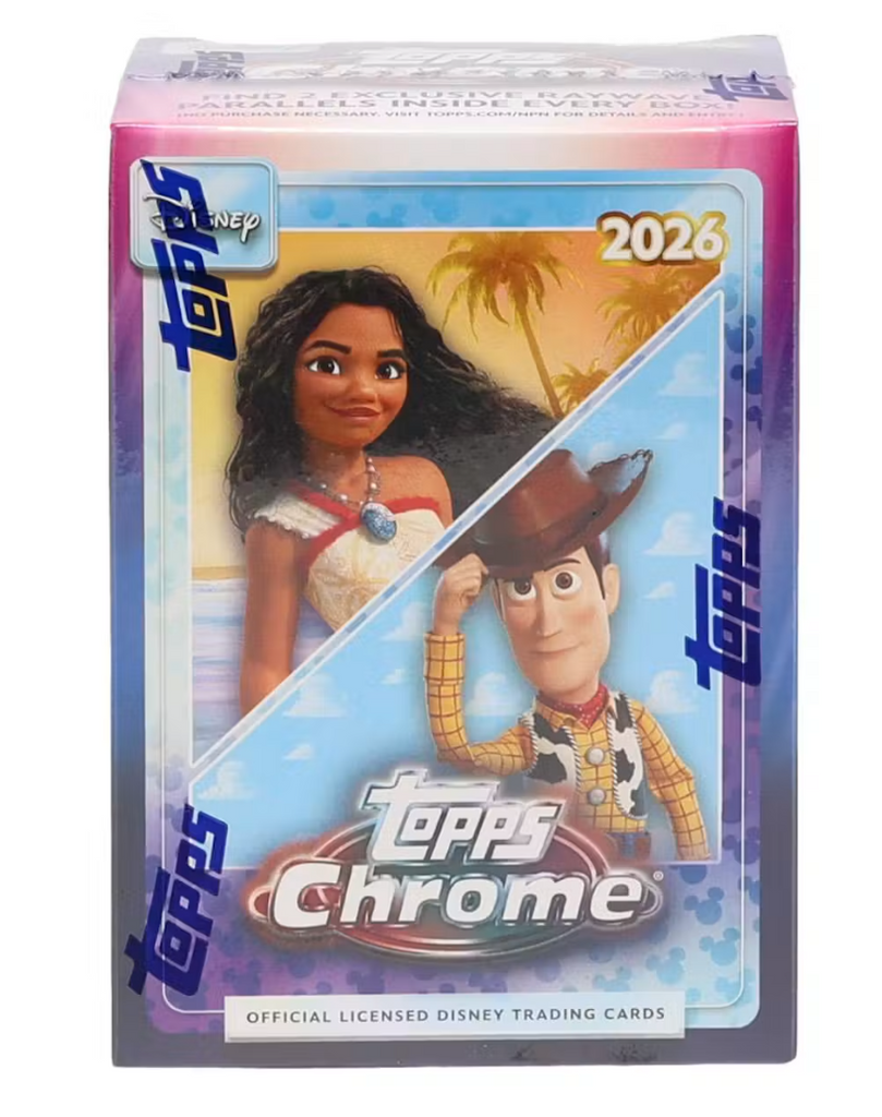 2026 Topps Chrome Disney Value Box – JB's Sports Cards