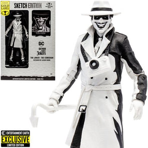 DC Multiverse The Joker Comedian Sketch Edition Gold Label 7" Action Figure EE Exclusive