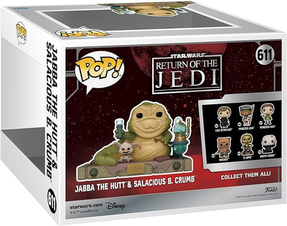 Funko Pop!-Star Wars ROTJ 40th Anniversary-Jabba The Hutt # 611