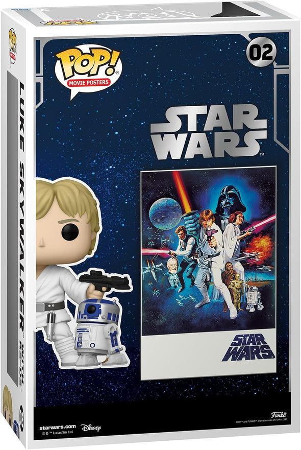 Funko POP! Movies Posters-Star Wars-A New Hope-Luke Skywalker #2