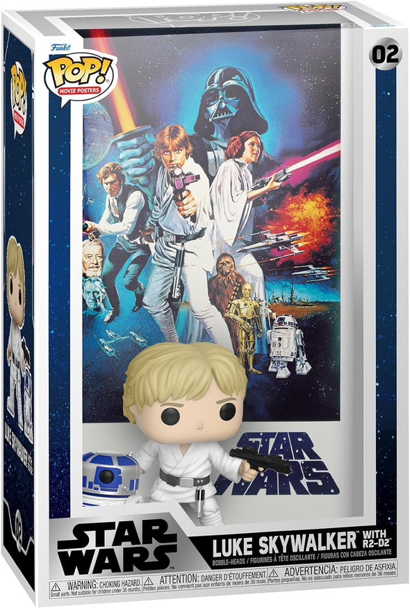 Funko POP! Movies Posters-Star Wars-A New Hope-Luke Skywalker #2