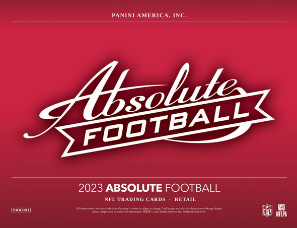 2023 Panini Absolute Football Hobby Mega Box (Teal Parallel's)