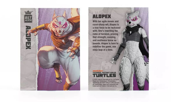 Teenage Mutant Ninja Turtles BST AXN Alopex Vigilante 5" Action Figure
