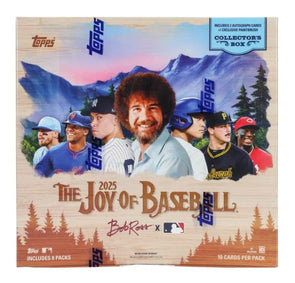 2025 Topps x Bob Ross The Joy Of Baseball Collectors Edition Box