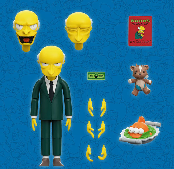 Super7 Montgomery Burns-The Simpsons ULTIMATES! Wave 3