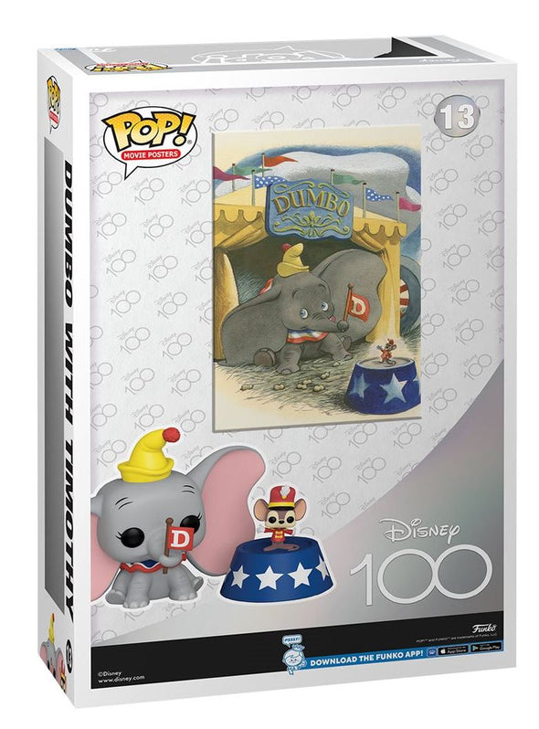 Funko POP! Movies Posters-Disney 100-Dumbo With Timothy Pop! # 13