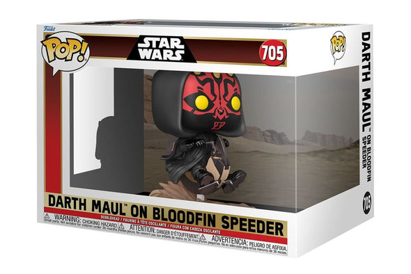 Funko Pop!-Star Wars-Episode I-Darth Maul On Bloodfin Speeder #705