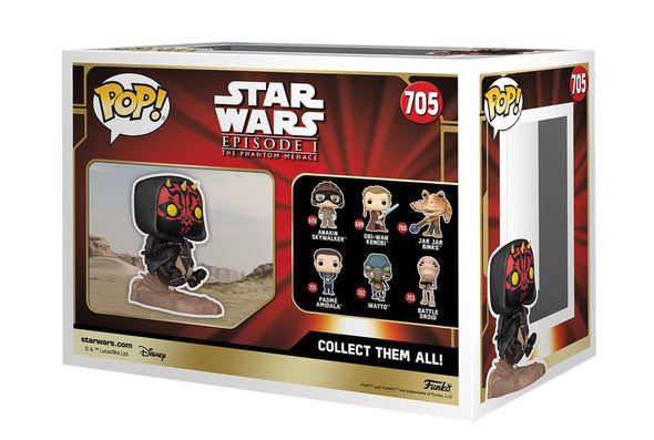 Funko Pop!-Star Wars-Episode I-Darth Maul On Bloodfin Speeder #705