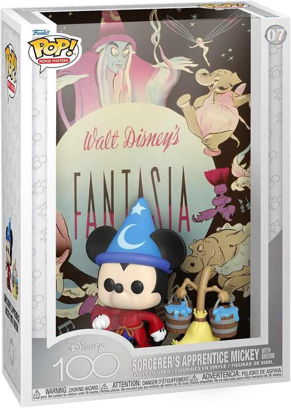 Funko POP! Movie Posters-Fantasia-Sorcerer's Apprentice Mickey # 07