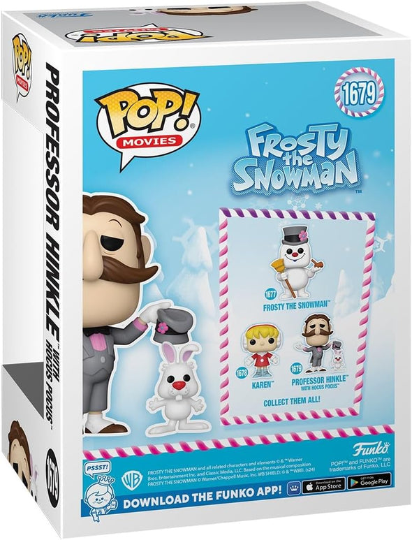 Funko Pop!-Movies-Frosty The Snowman-Professor Hinkle With Hocus Pocus #1679