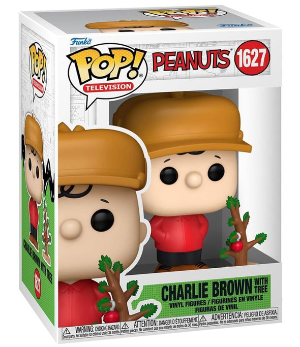 Funko Pop!-Television-Peanuts-Charlie Brown With Tree #1627