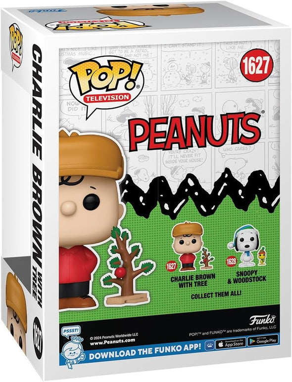 Funko Pop!-Television-Peanuts-Charlie Brown With Tree #1627