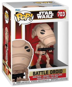Funko Pop!-Star Wars-Episode 1 The Phantom Menace-Battle Driod #703