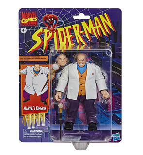 Marvel Legends Series Spider-Man Retro King Pin 6-Inch Action Figure