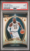 2023-24 Select Basketball-LeBron James Lodestars Silver Prizm #4 PSA 9