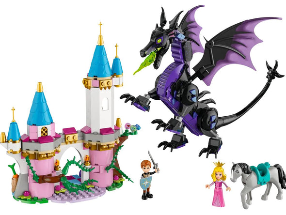 43240 LEGO Disney-Maleficent's Dragon Form And Aurora's Castle Set